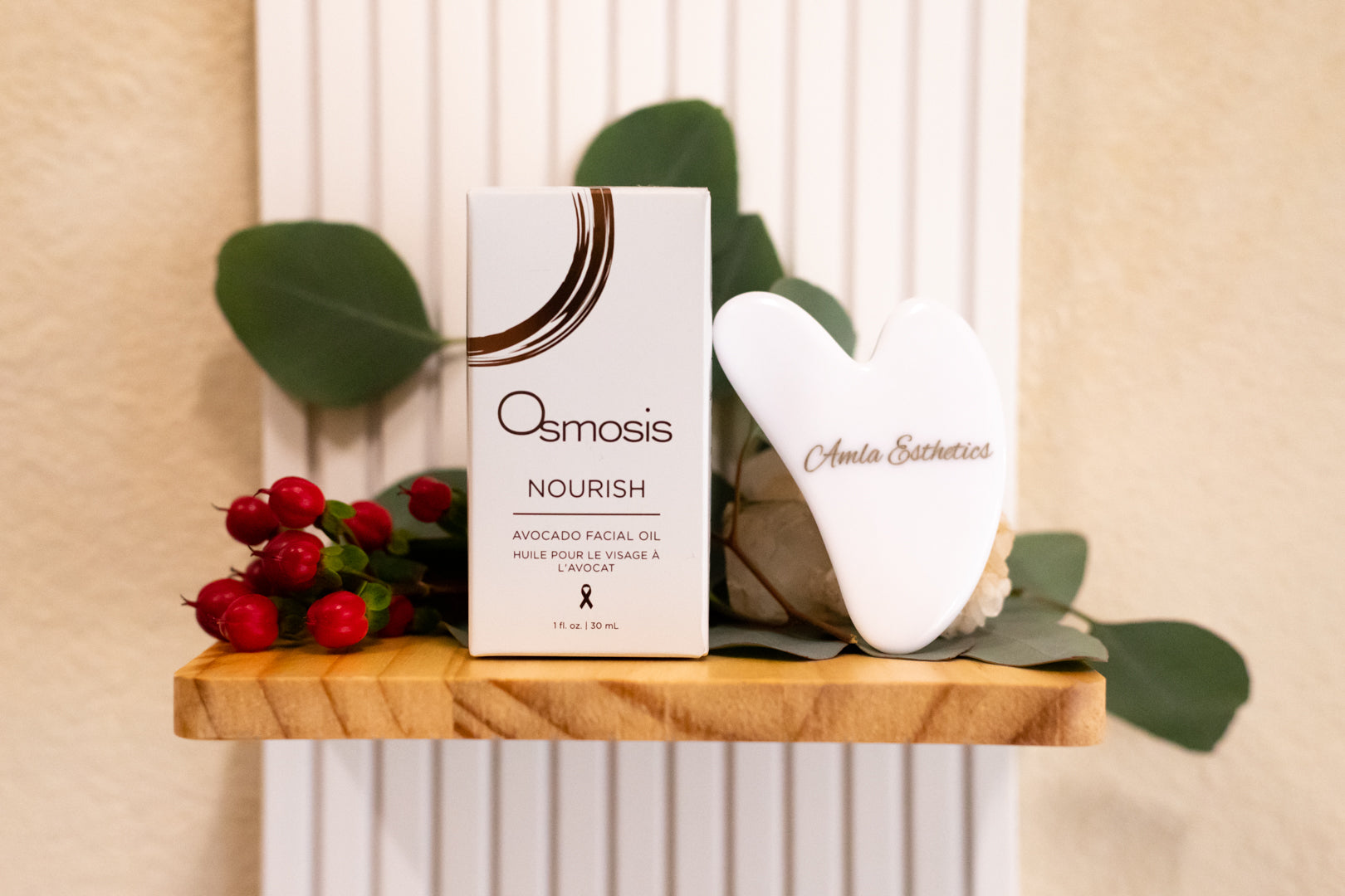 Gua Sha Ritual + Osmosis Nourish Oil